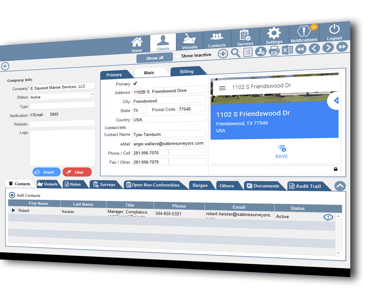 vessel survey management system3
