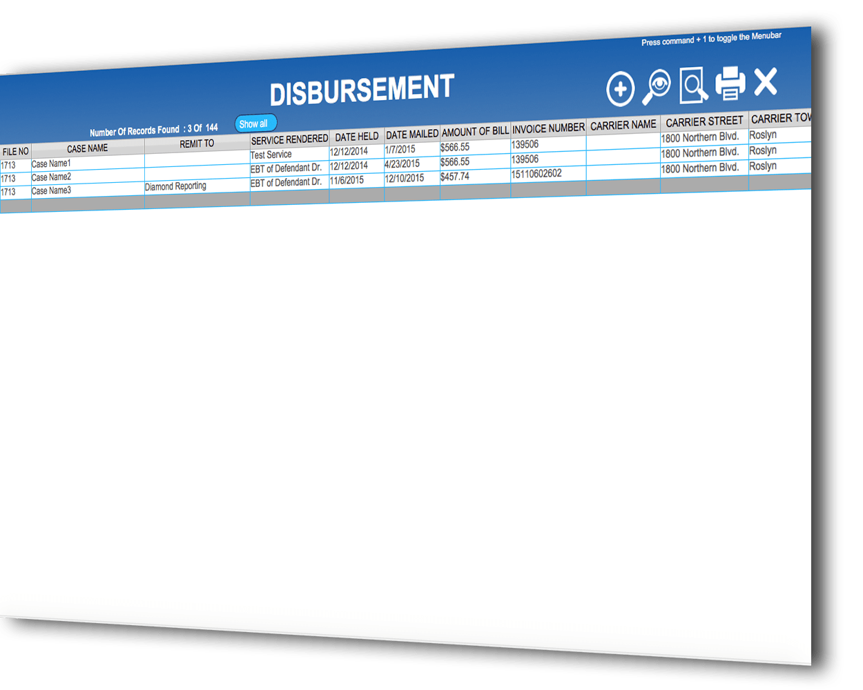 CLIENT TRACKING SYSTEM
