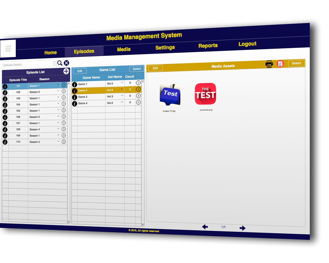 Media management system