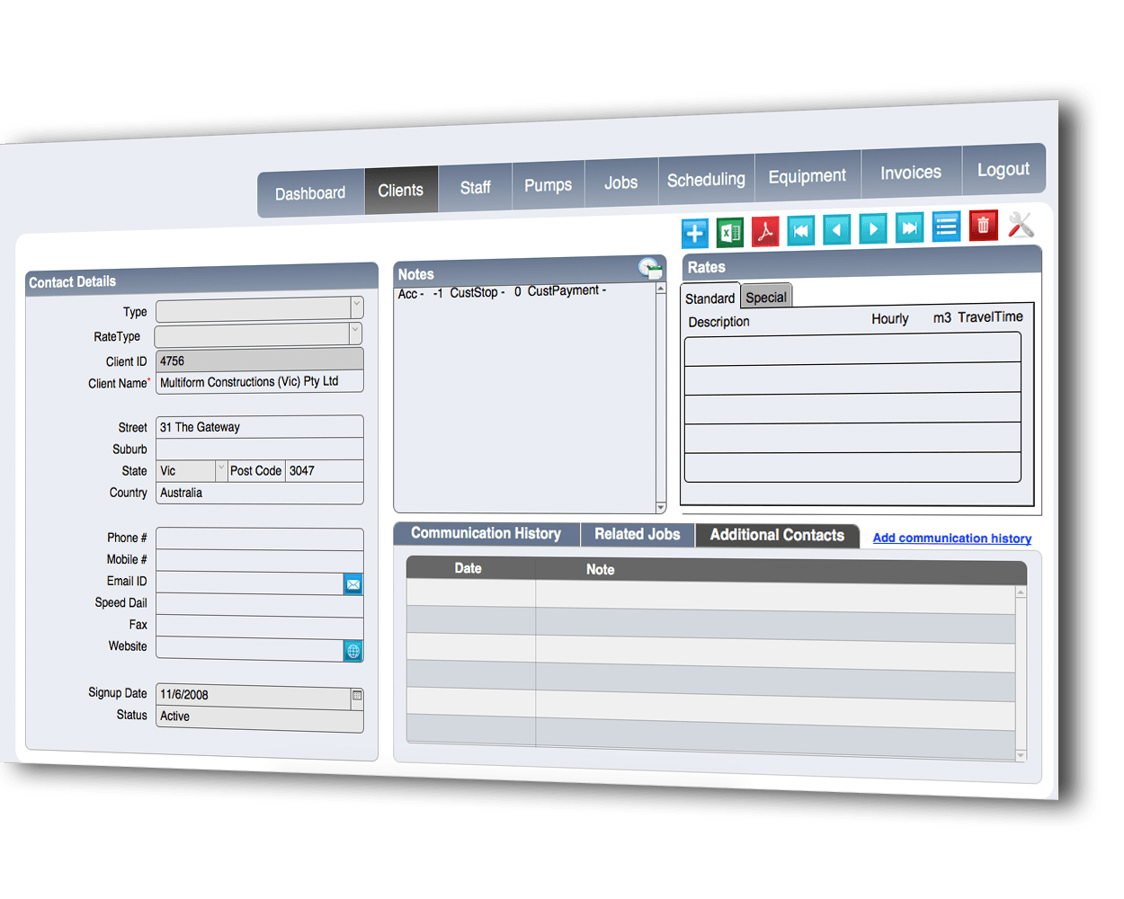 service order management system
