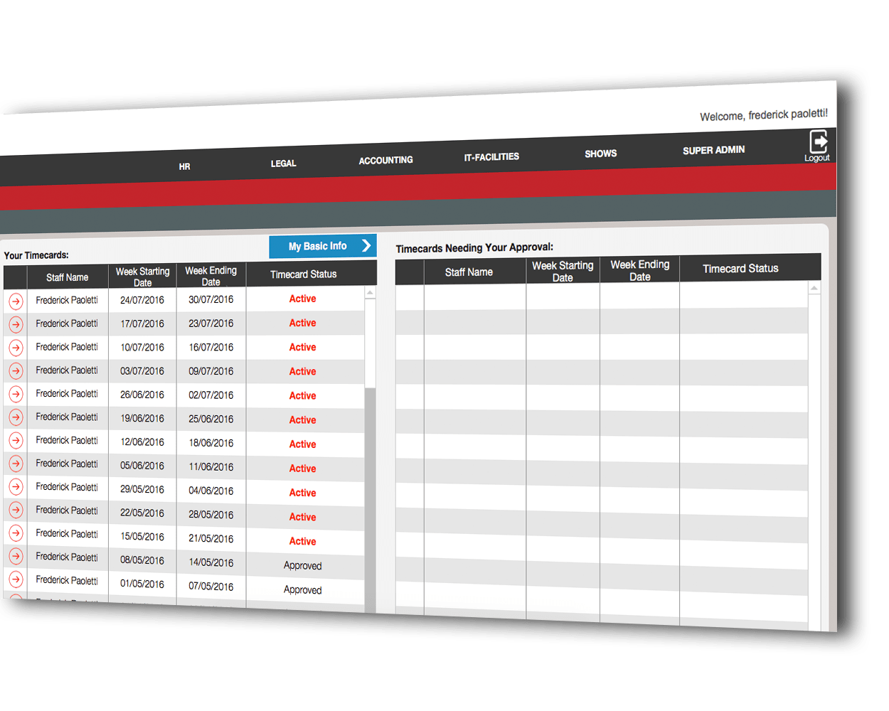 timecard staff management system2