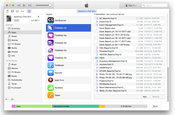 FileMaker go development steps to transfer